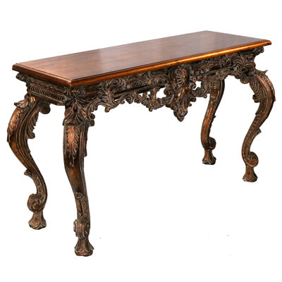 Baroque Elegance French Console Table