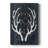 Antlers & Lights -Custom Wrapped Gallery Cavas-248740634