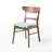 6 - Person Four Leg Dining Set-615867644-615867633