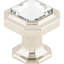 Crystal Emerald 1 1/8" Length Geometric Knob-926718686