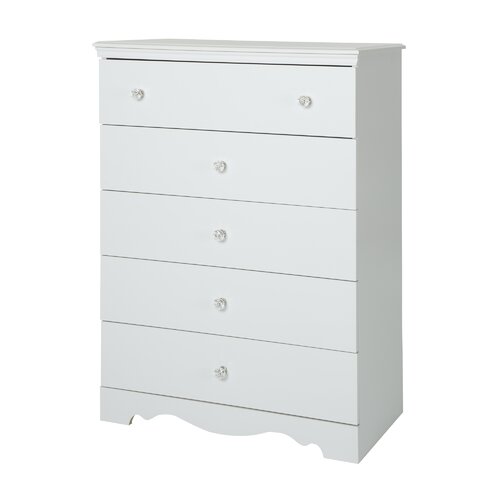 South Shore Crystal Kids 5 - Drawer Chest & Reviews | Wayfair