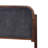 Gosman Wood Queen Platform Bed, Walnut/Charcoal-396036523
