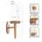 Shae 13" Modern Wood Wall Sconce-109049434