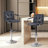 Industrial Swivel Bar Stools with Armrests, Ergonomic PU Leather Counter Stool for Kitchen Island & Home Bar-1323139154-1310231873
