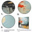 Gris, orange, paysage asiatique II - impression-102850656-102850670