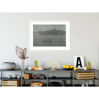 Nocturne by James McNeill Whistler -Framed Giclee Print