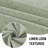 Linen Look 100% Blackout Curtains for Bedroom Full Light Blocking Rod Pocket 42 Inches Wide Linen Textured Thick Window Curtain Drapes with Backing-1600622887-1600622936