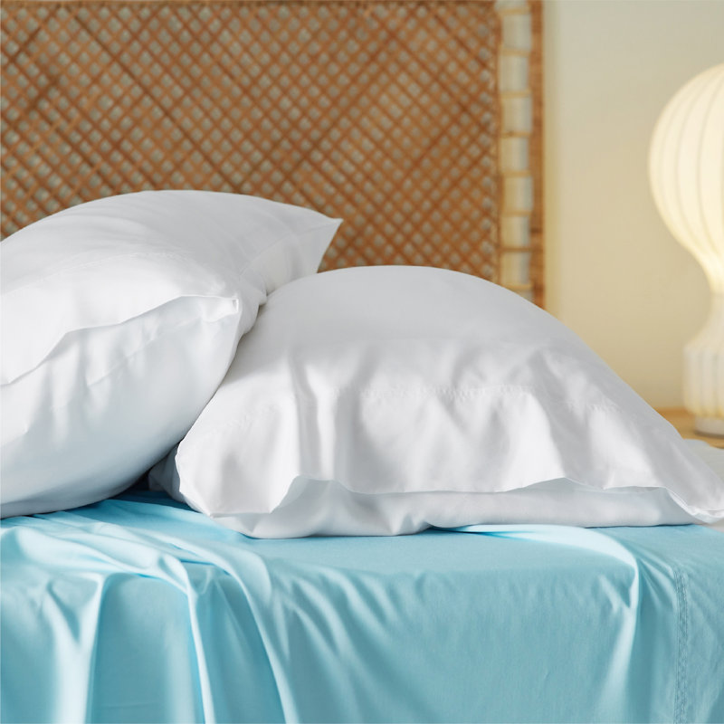 Rayon from Bamboo Pillowcase,GentleSoft™️, White