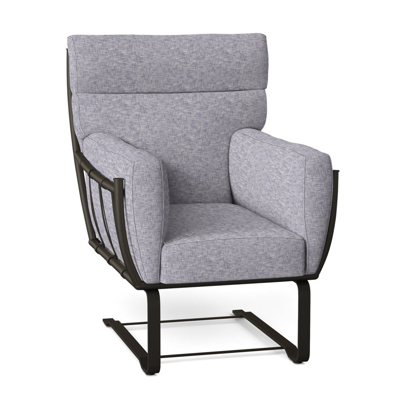 Majorca Patio Chair with Cushions, Arbor Chambray, Welt