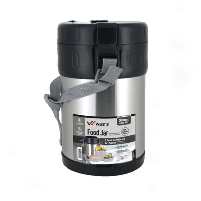 68 Oz Stainless Steel Food Jar