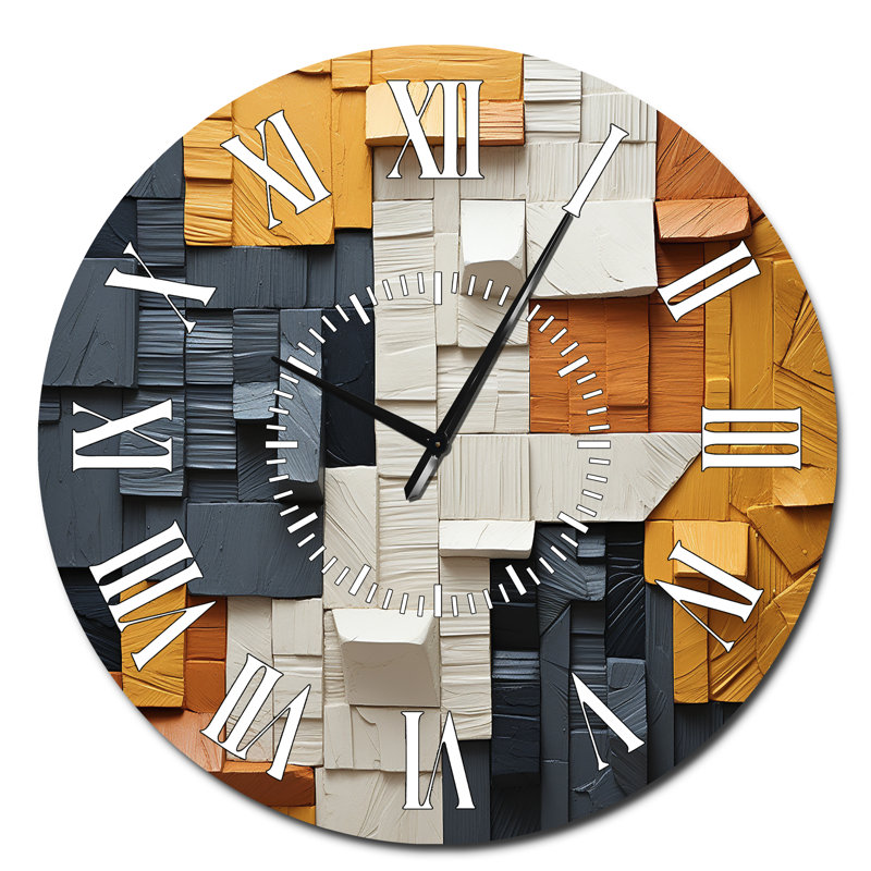 Horloge murale Cubic, Surdimensionné