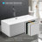 Chloe 59" x 30" Freestanding Soaking Bathtub-87759095