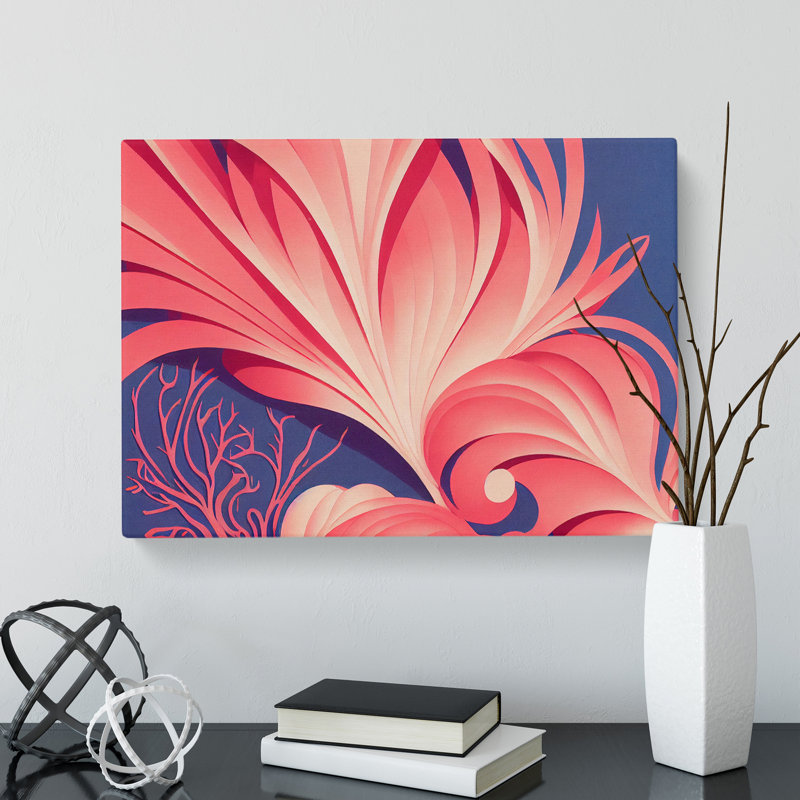 Beautiful Coral Reef Art Vol.2 Abstract - Wrapped Canvas, 40cm H x 60cm W x 3cm D
