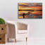 «Great Salt Lake Pilings Sunset» par Mike Jones, estampe numérique sur toile-1551673774