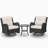 Motofumi 2 - Person Patio Conversation Set with Cushions-1331324904-1331324907