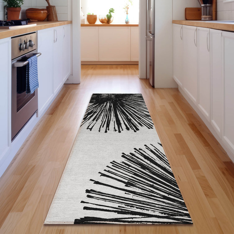 Premium Machine Washable Cerrito Black Rug