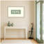 «Minimalist Birds Panel 4 Green» par Laura Moss, impression murale encadrée-1030723729-1030723728-1030723731