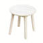 Gyan Round Acacia Solid Wood Outdoor Side Table - 70 cm W 70 cm D