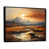 Black Floater Framed