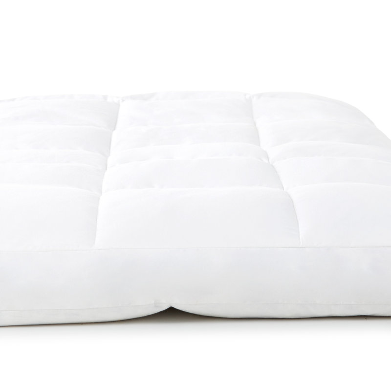 Ultra Plush Pillow 3" Feathers Mattress Topper, King