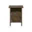 Table d'appoint, table d'appoint, bout, salon, petit, rangement, stratifié en chêne foncé, transitionnel-1063388100