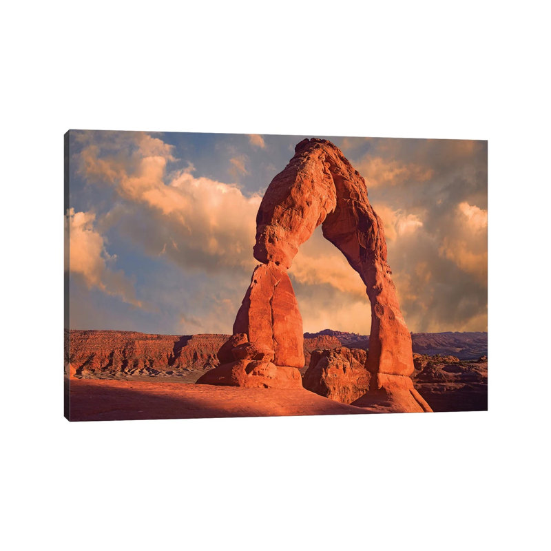 Delicate Arch in Arches National Park, Utah III 1 Piece Wrapped Canvas Wall Art, 20.32 cm H x 30.48 cm W
