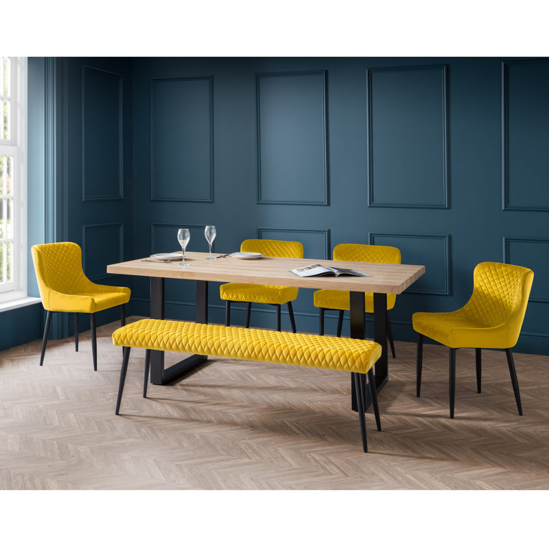 Wynnfield 6 - Person Dining Set, Mustard