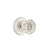 Passage Astoria Clear Knob with Ribbon & Reed Rose