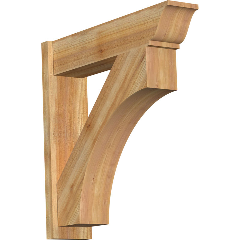 Persienne en bois Westlake, Sapin Douglas de 7 1/2 po (lisse), P 34 po x H 34 po
