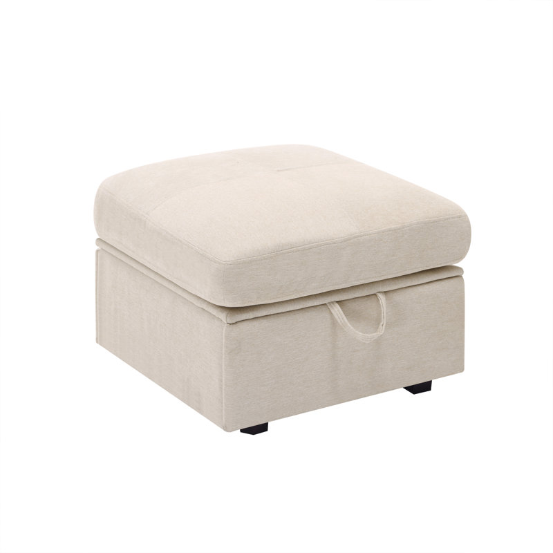 Modular Sofa With Memory Foam Cushions And Movable Seats