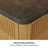 Kennedy Kathryne 48"  Kitchen Island with Black Quartz Countertop-120090251