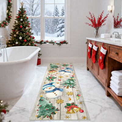 Rectangle cm Washable Area Rug