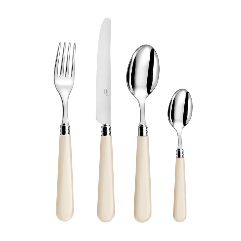 Altea 24 Piece Cutlery Set, Service for 6, Ivory