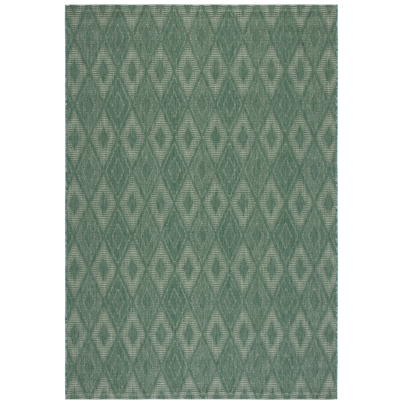 Sherborn Machine Woven Geometric Area Rug , Rectangle 2' x 3'7"