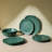Stone Lain Baskerville 24-Piece Dinnerware Set Stoneware-105510354
