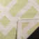 Crawford Hand Woven Flat Weave Wool/Cotton Geometric Rug in Ivory/Light green
