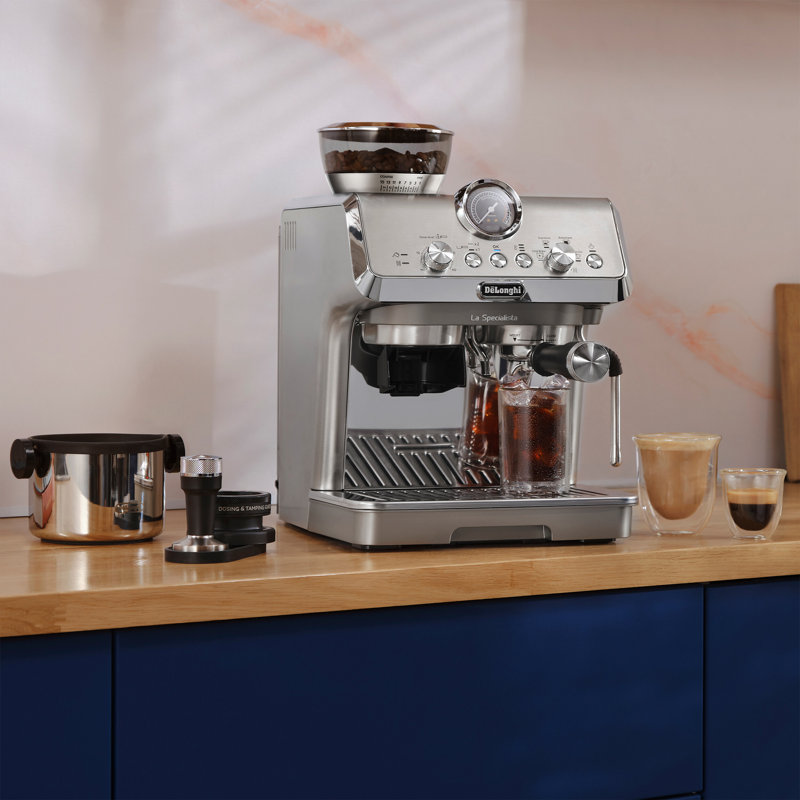 De'Longhi La Specialista Arte Evo 15-Bar Espresso Machine with Cold Brew and Built-In Grinder