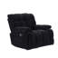 Fauteuil inclinable robuste en tissu Afsara