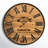 Sirena Wood Round Farmhouse Style Wall Clock