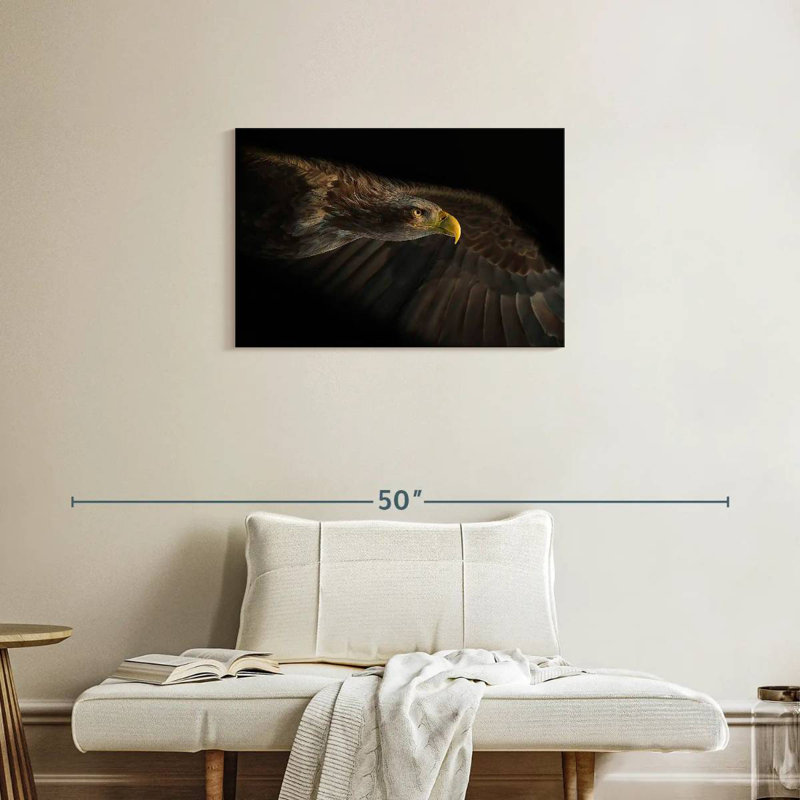 Eager Eagle, 20" H x 30" W