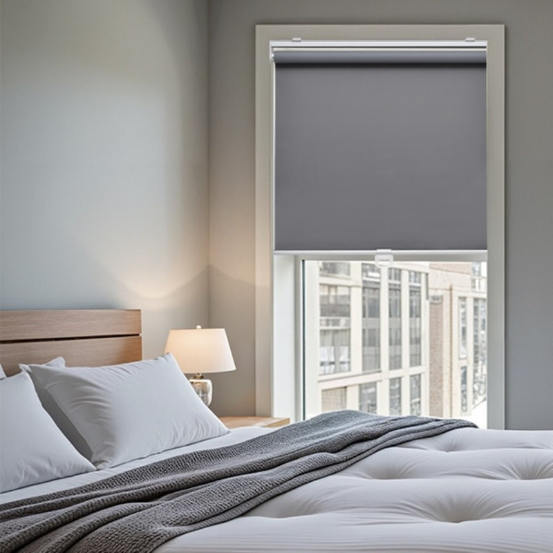SUNOFF Blackout Blinds with Full Blackout Cordless Roller Shades,UV Protection and Thermal insulation Blinds for Windows,Suitable for Office and Home