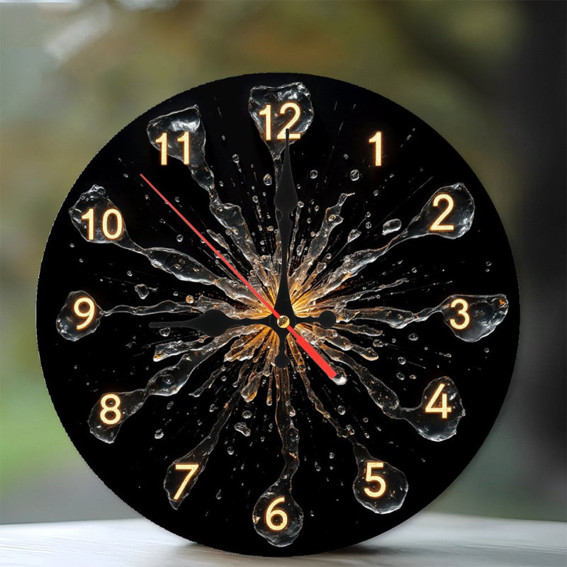Horloge à eau élégante