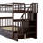 Stairway Bunk Bed With Trundle For Bedroom, Dorm-1071680665