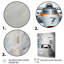 Gray Minimalist Race Car Tracks III - Art mural de course-1667073522-1667073525