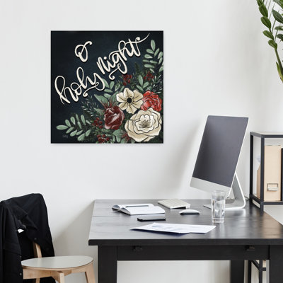 O Holy Night Contemporary Flower Art