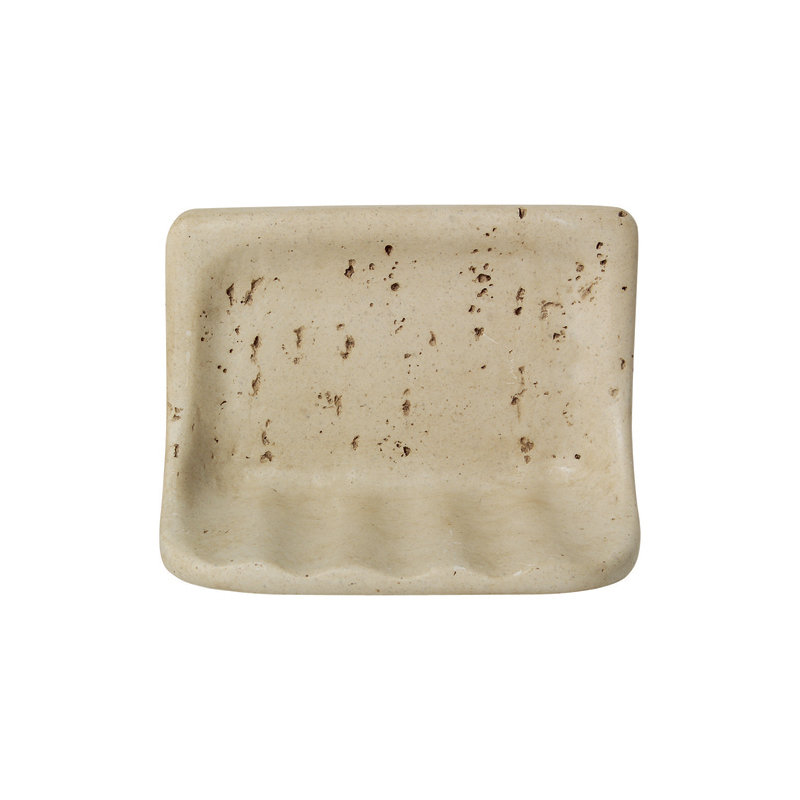 Porte-savon Bath Accessories, Travertin sombre