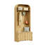 Arbre d'entrée de 31,4 po de largeur avec banc et rangement pour chaussures-124712981