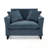 Single sofa with two pillows and sturdy legs-1628307293
