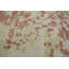 Tapis rose abstrait fait à la main