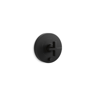 One™ Pressure Balance Shower Trim with Diverter, Cross Handle